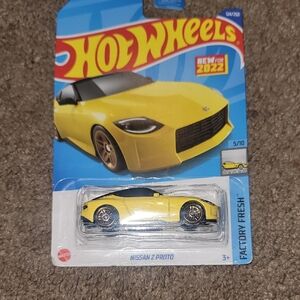 Nissan Z Proto Toy Car - Yellow